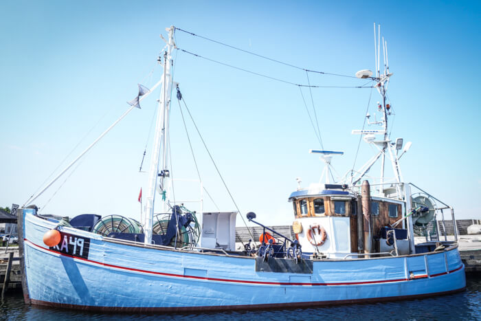 Havnsø Bryghus' bygning ved havnen